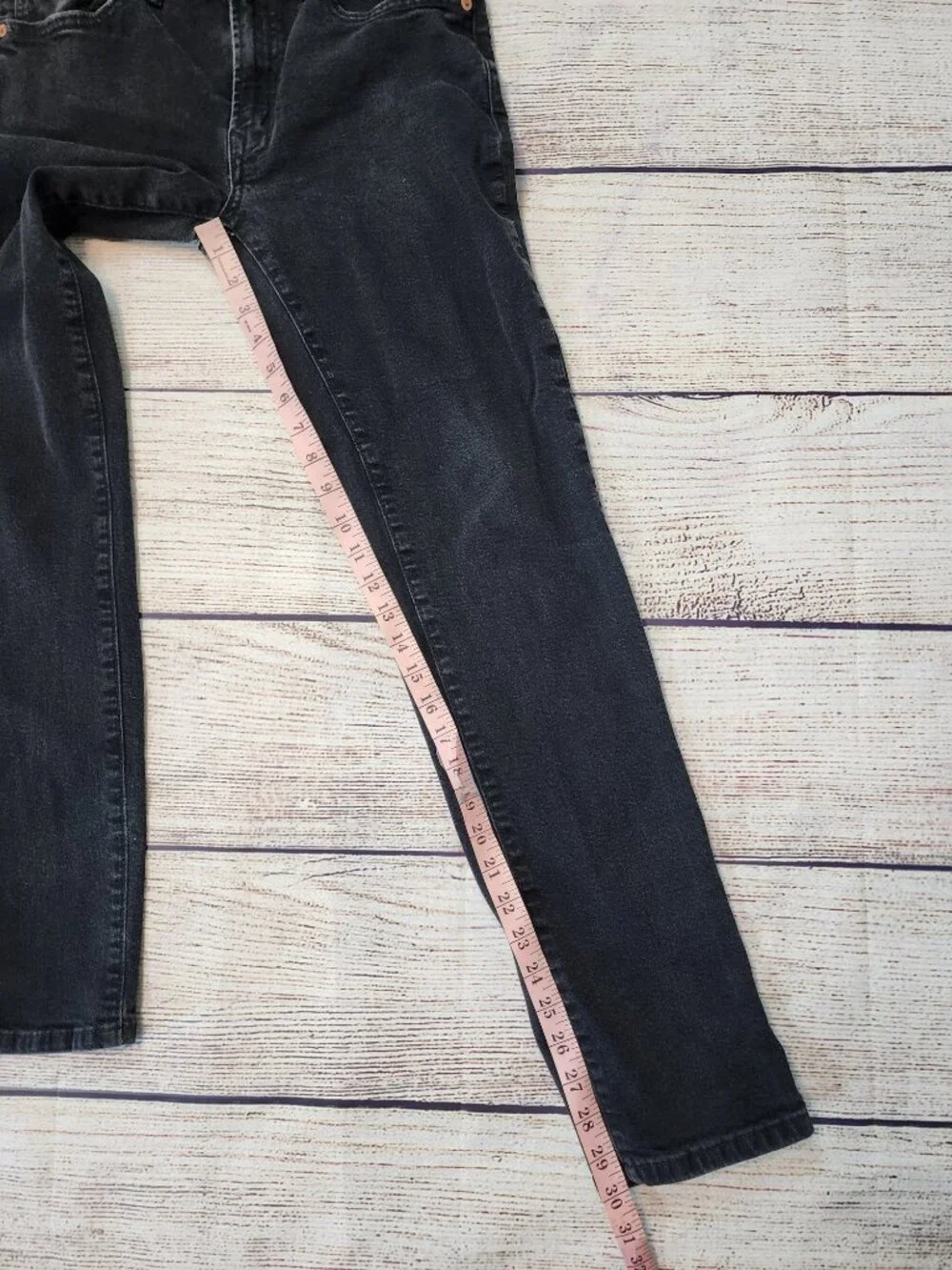 American Eagle Jeans Mens 31x32 Black Slim Straight Airflex+ Denim Casual